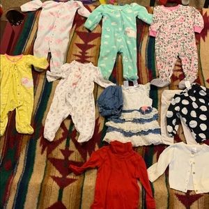 10+ piece lot 9-12 month girl clothes